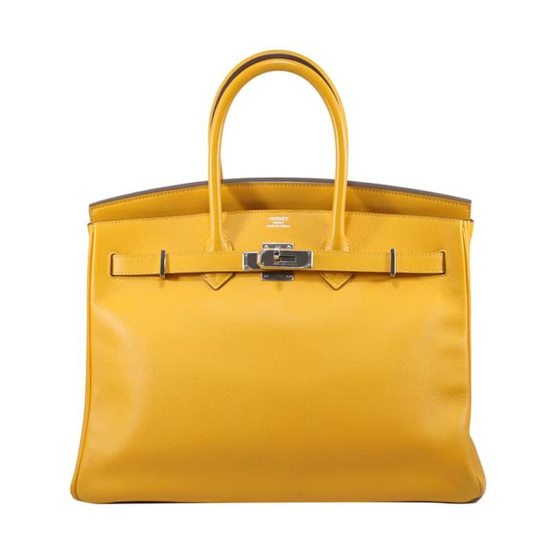 Hermes yellow birkin sales