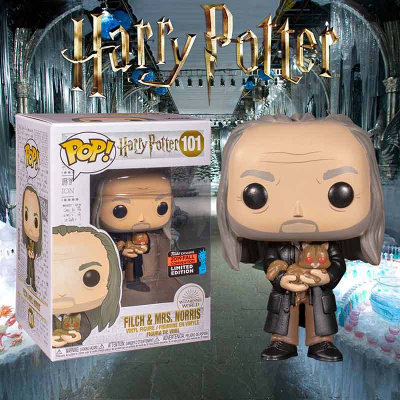 Jual Funko POP! Harry Argus Filch with Mrs Norris NYCC 2019 Action Figure di Seller Popcionardes Funko Official Store - Kota Jakarta Timur, DKI Jakarta |