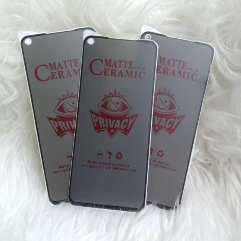 Jual Tempered Glass Ceramic Spy OPPO A3s Anti Gores Spy Matte