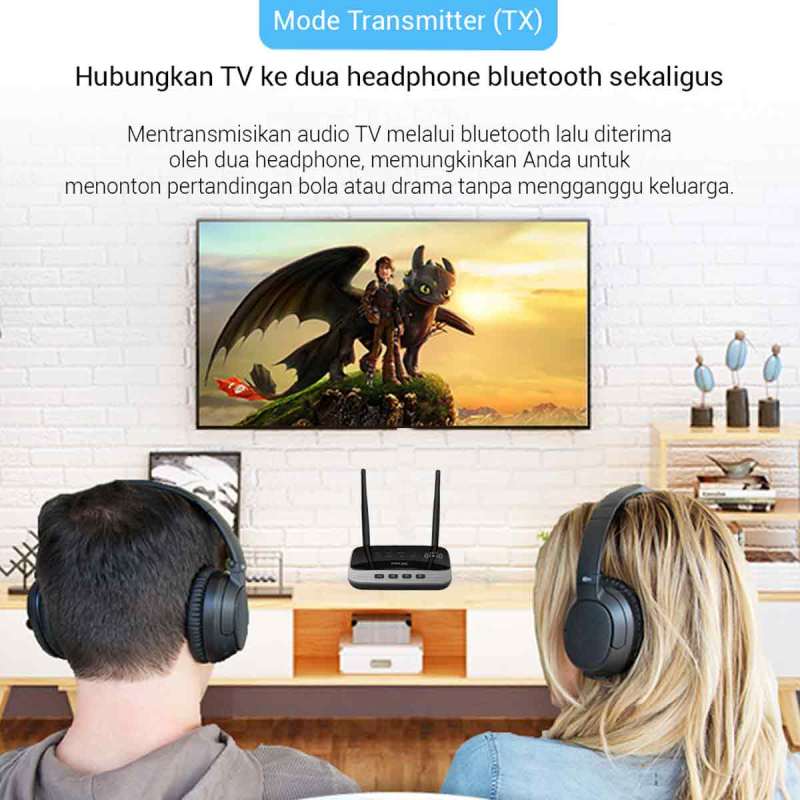 Jual Px Brx 3500 2in1 Transmitter Receiver Bluetooth 5 0 Audio Nfc Hd Stereo Online November 2020 Blibli