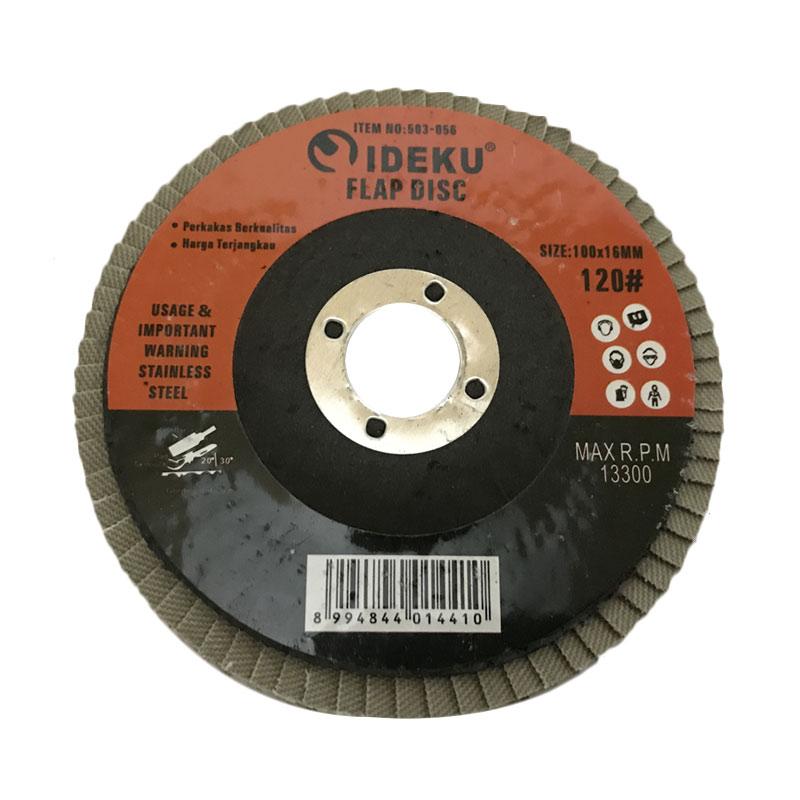 Jual Ideku Grit 120 Flap Disc Amplas Susun Murah Maret 2020