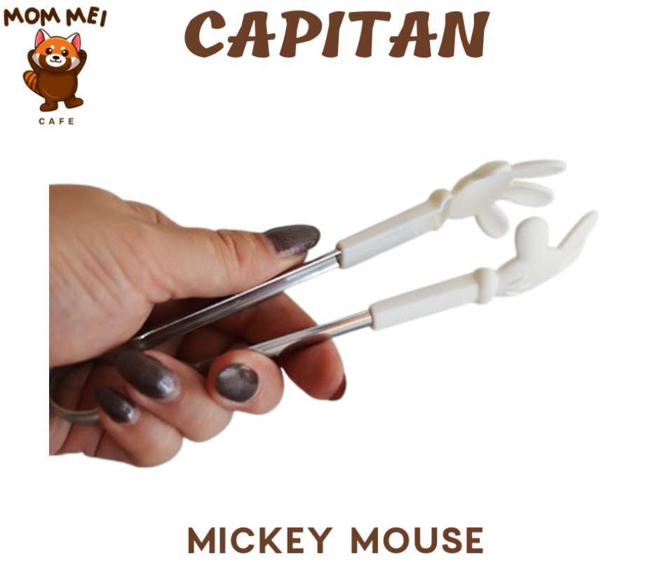Jual Penjepit Sayur Makanan Mini Nylon Tong MICKEY MOUSE di