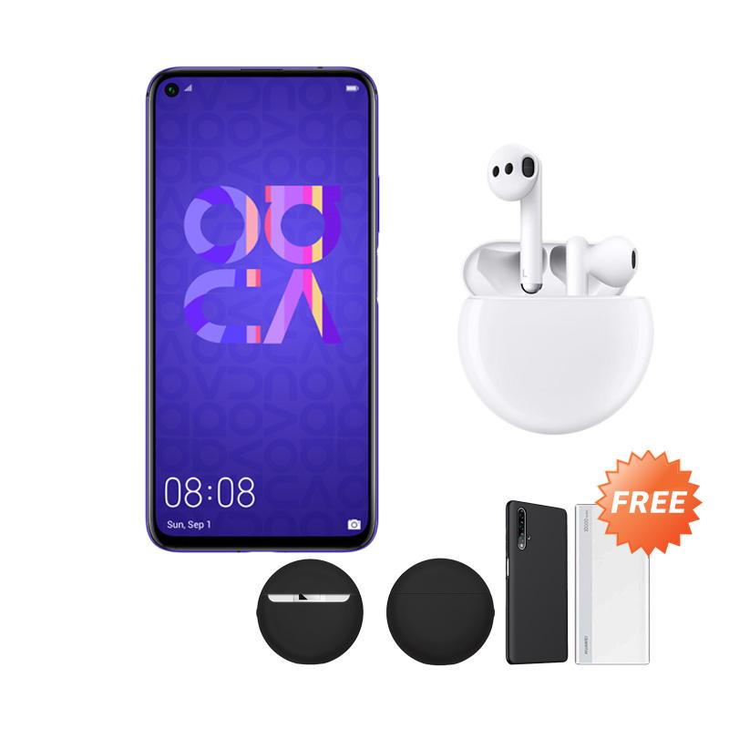 Jual Huawei Nova 5t 128gb 8gb Free Bundle Freebuds White Free Silicon Case 5t Powerbank 10000mah Online Oktober 2020 Blibli Com