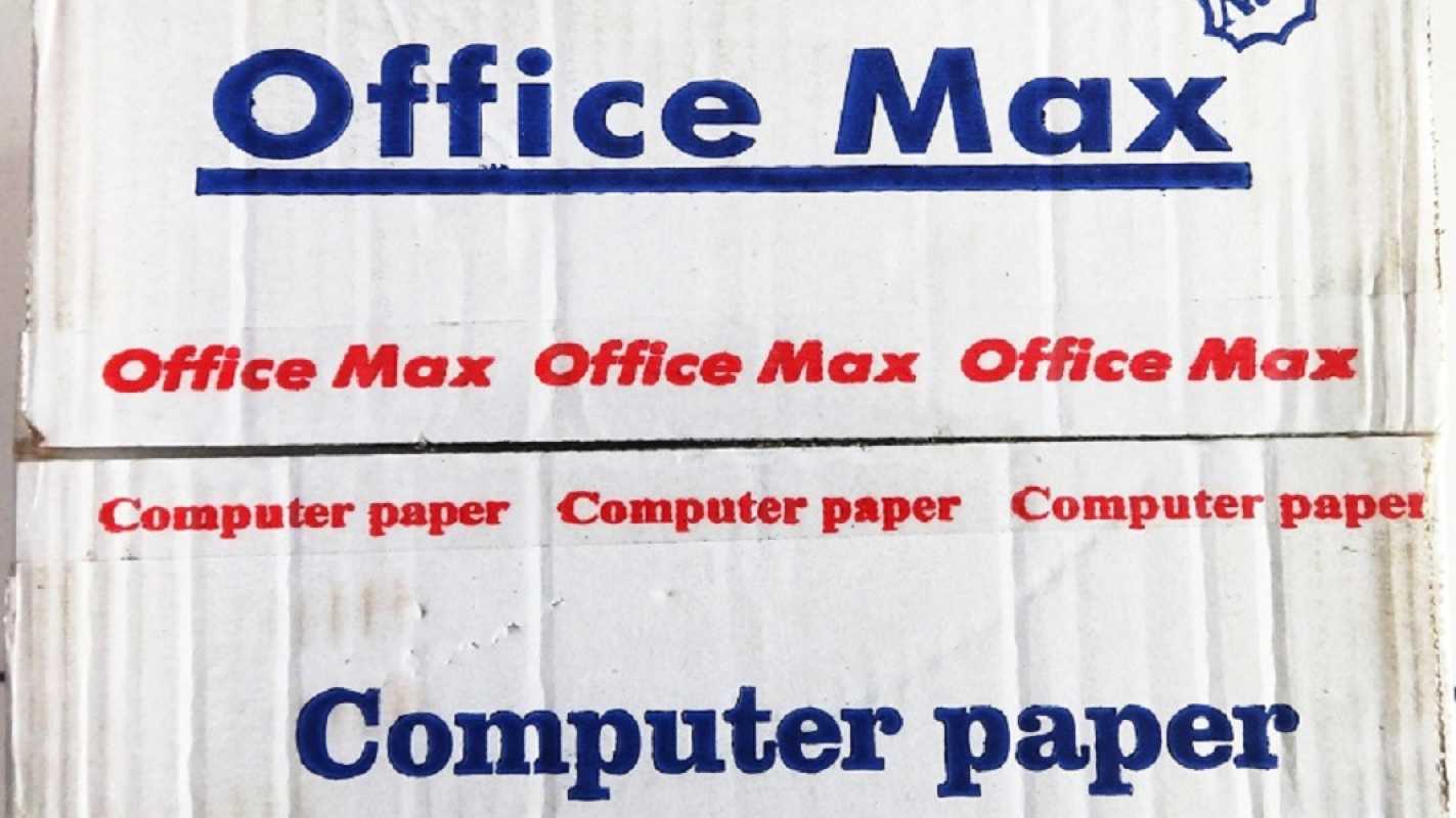 Jual Continuos Form Office Max 91/2 X 11Inch - 2Ply Bagi 2 di ...