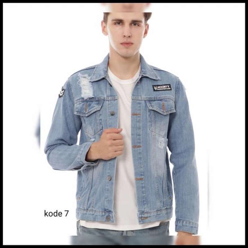 Jaket hotsell levis ripped