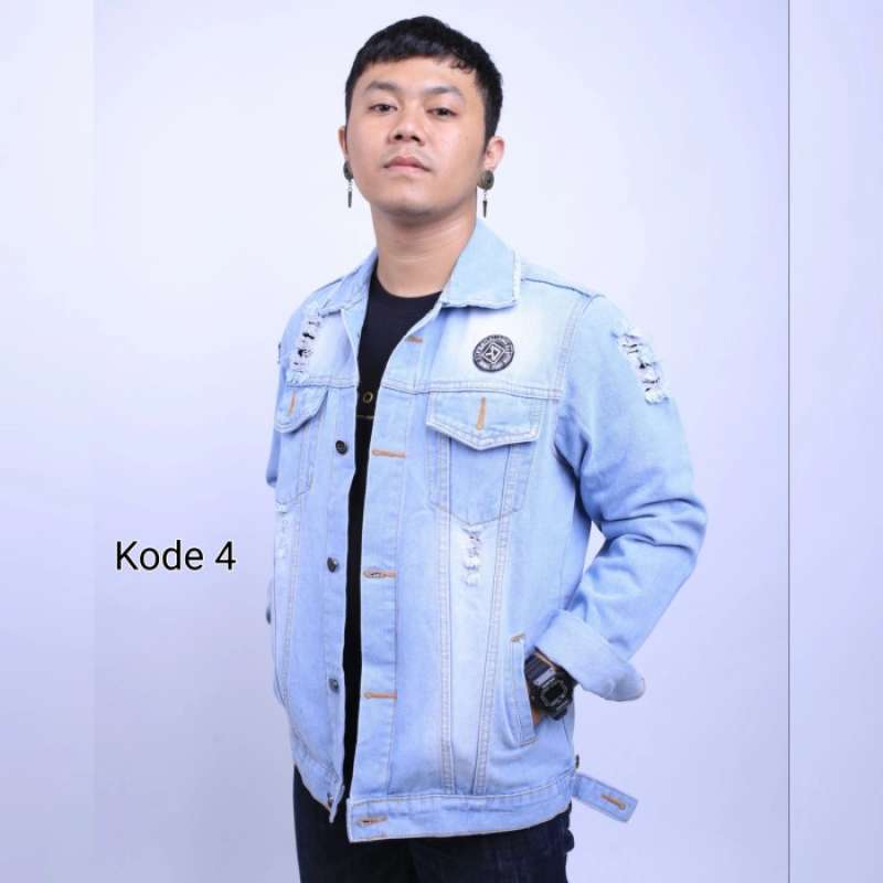 Jaket cheap levis ripped