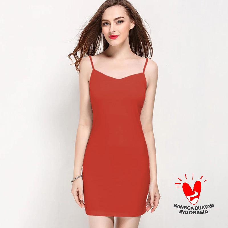red singlet dress