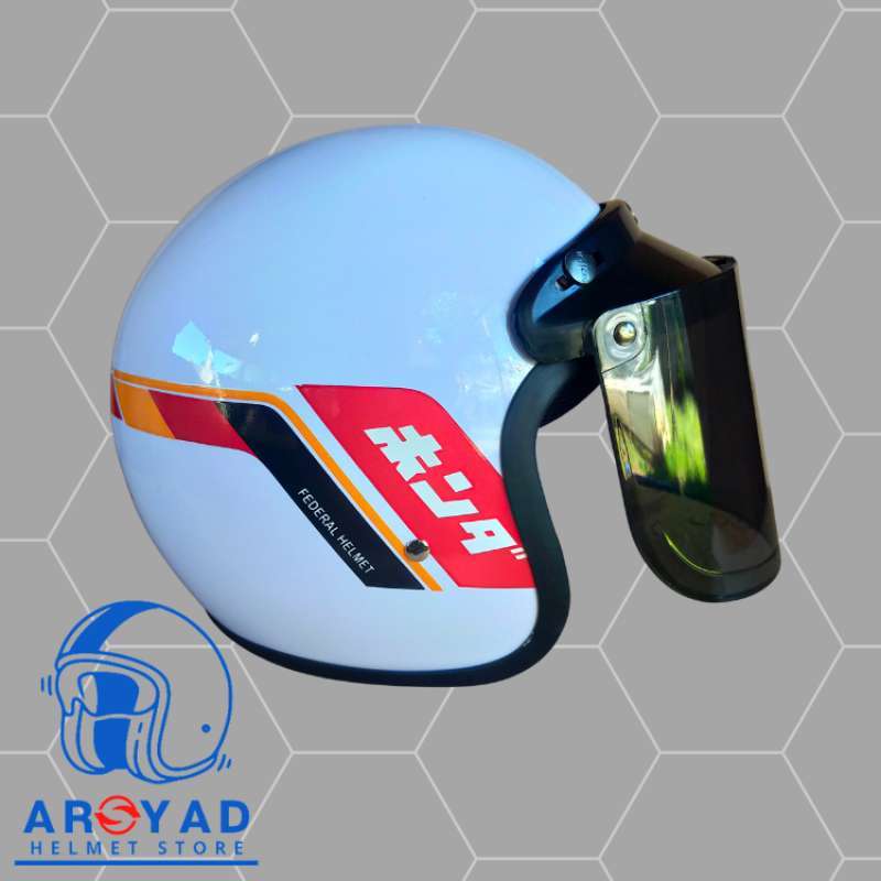 Helm retro best sale honda