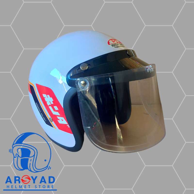 Helm retro honda sales