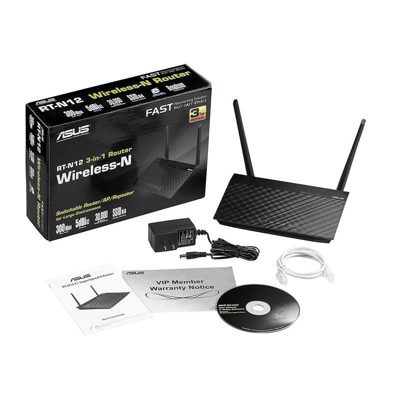 Jual Asus Rt N12 N300 Router 5dbi New Online November 2020 Blibli Com