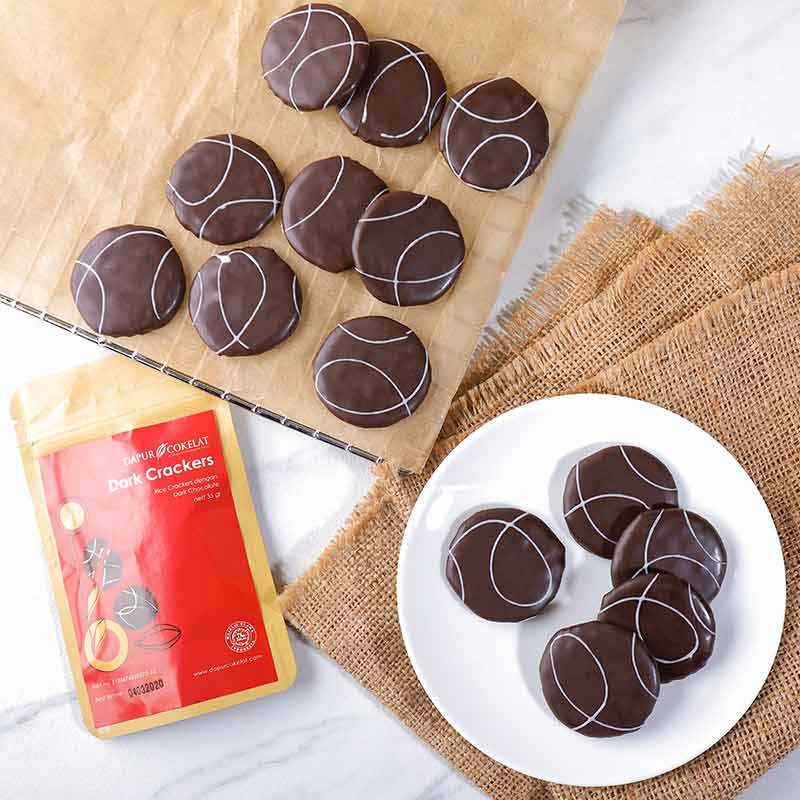 Jual Dapur Cokelat Dark Crackers Snacks Murah Mei 2021 Blibli