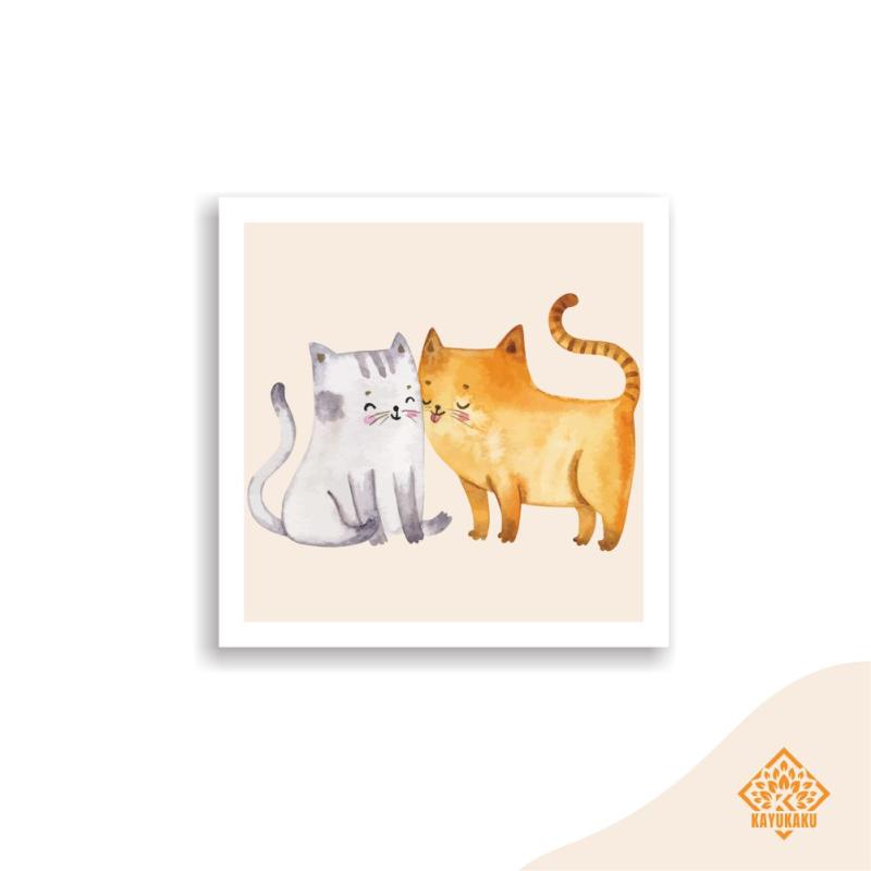 Jual The Everest Project Model Kucing Pasangan Kayu Wall Decor Hiasan Dinding Online Oktober 2020 Blibli Com