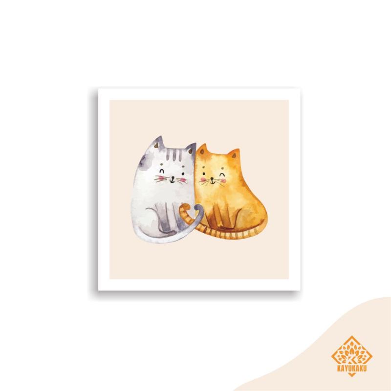 Jual The Everest Project Model Kucing Pasangan Kayu Wall Decor Hiasan Dinding Online Oktober 2020 Blibli Com