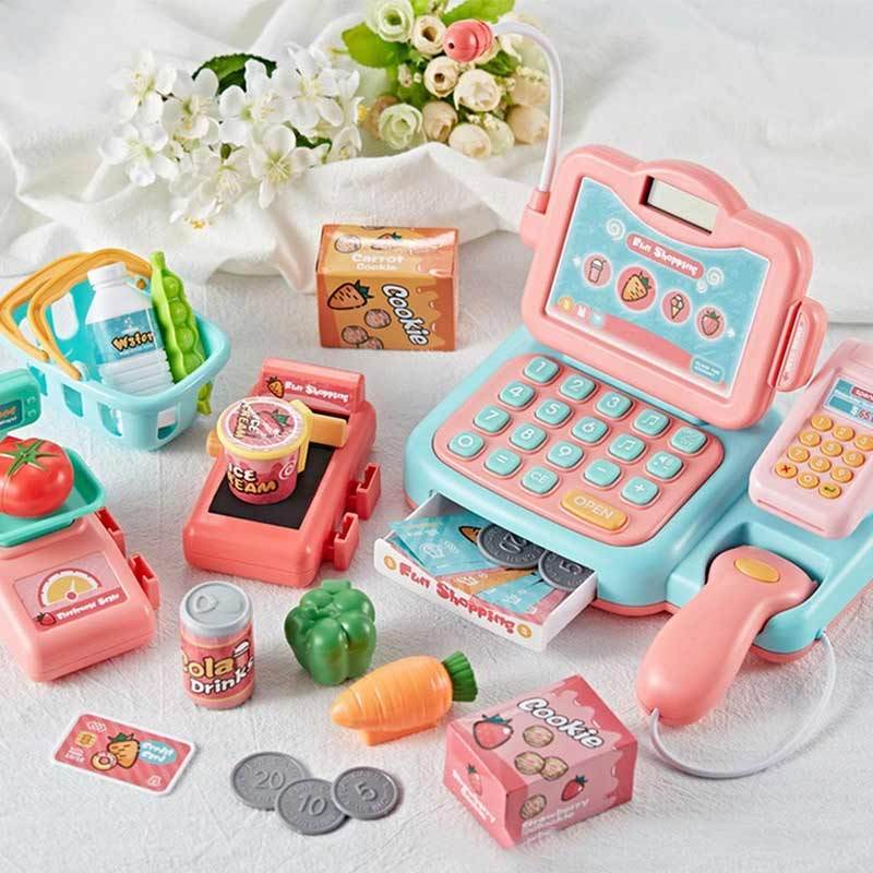 Jual H Ikea Pretend Play Electronic Cash Register Toy Set With Calculator For Kids Online September 2020 Blibli Com