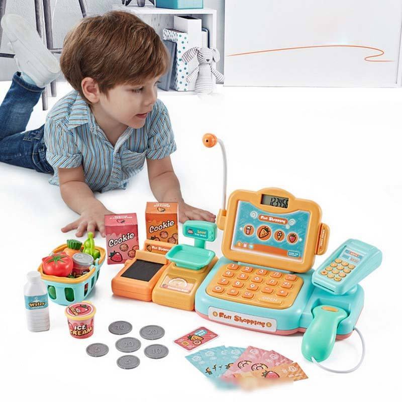 Jual H Ikea Pretend Play Electronic Cash Register Toy Set With Calculator For Kids Online September 2020 Blibli Com