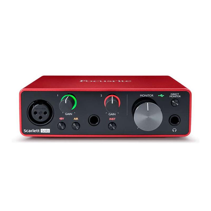 Jual Focusrite Scarlett Solo 3rd Gen Usb Audio Interface Soundcard Recording Murah Mei 2021 Blibli