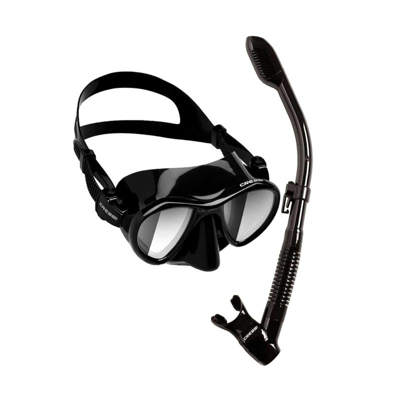 Cressi Metis Dive Mask (Black / Mirrored)