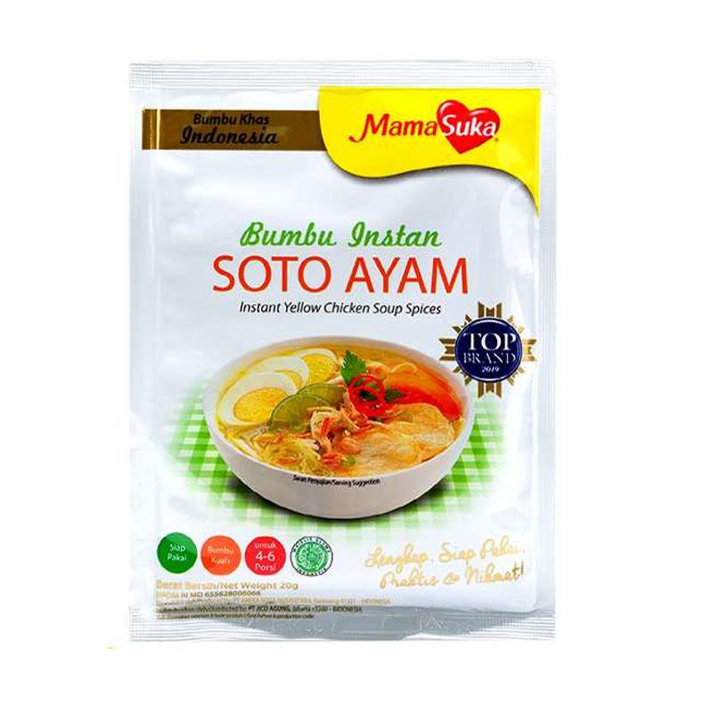 Jual Mamasuka Bumbu Soto Ayam 20 G Online Januari 2021 Blibli