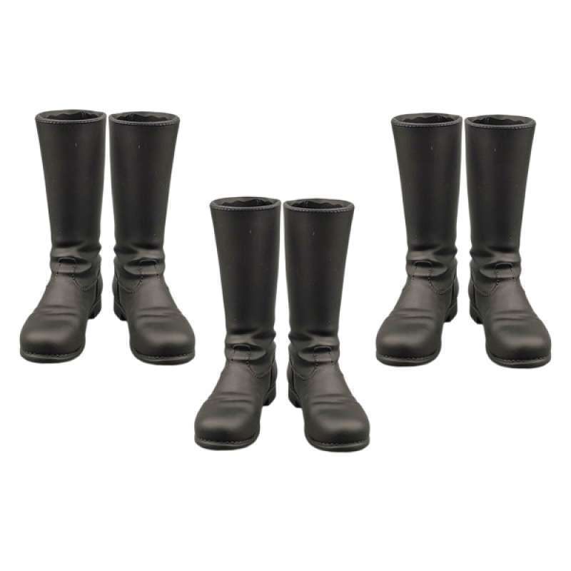 black riding boots
