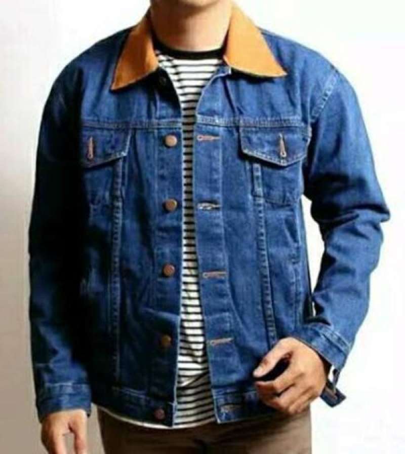 JAKET DENIM DILAN JEANS POLOS CASUAL PRIA WANITA TEBAL JAKET JEANS JAKET LEVIS JAKET JEANS
