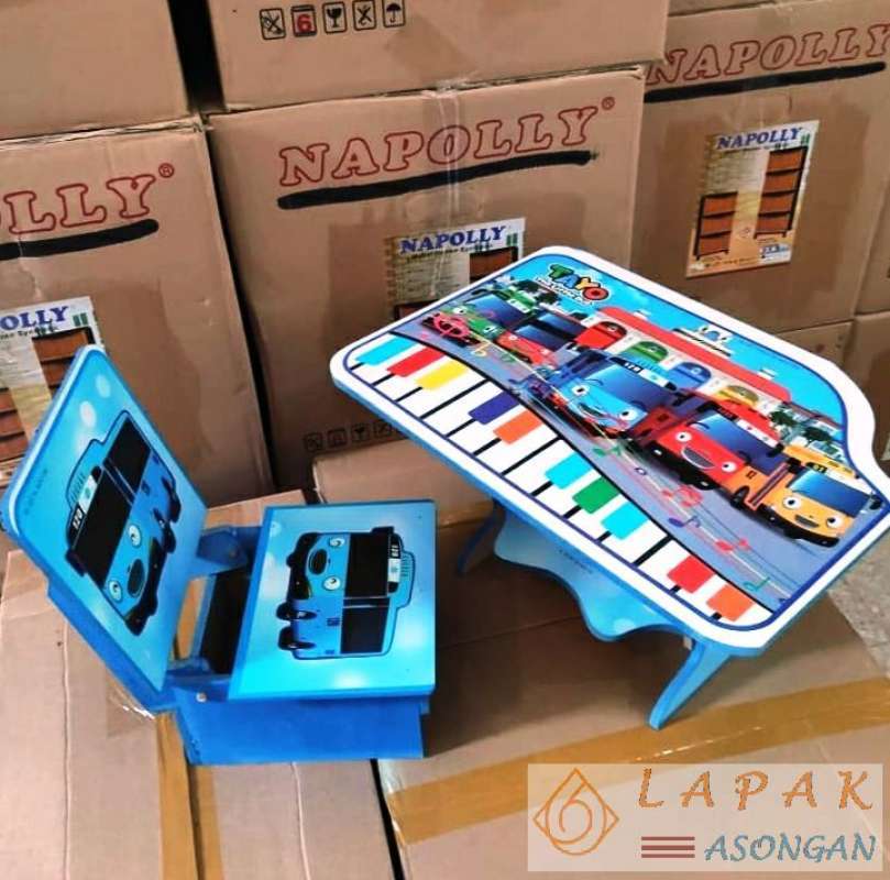 Jual Meja Belajar Anak Karakter Set Kursi Lipat Hello Kitty Lol Tayo Doraemon Ceroppi Online Oktober 2020 Blibli Com