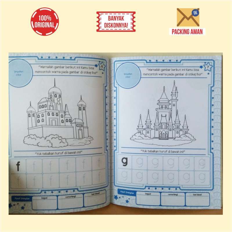 Jual Buku Mewarnai Istana Impian Bonus Stiker Aktivitas Anak Online April 2021 Blibli