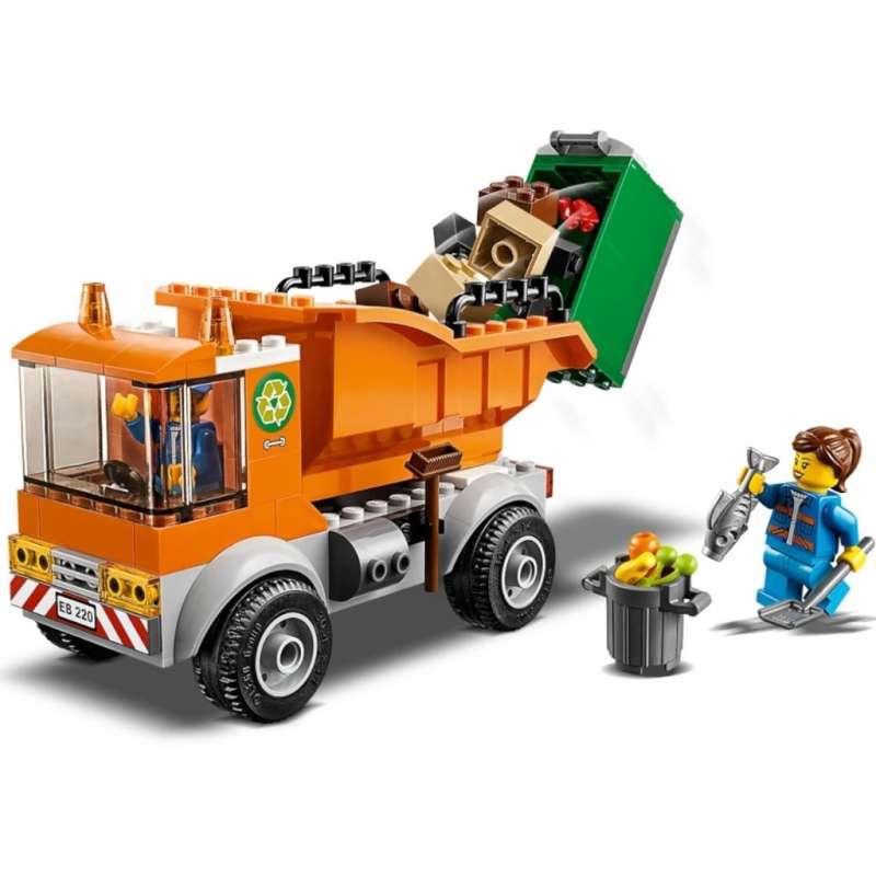lego city great vehicles garbage truck