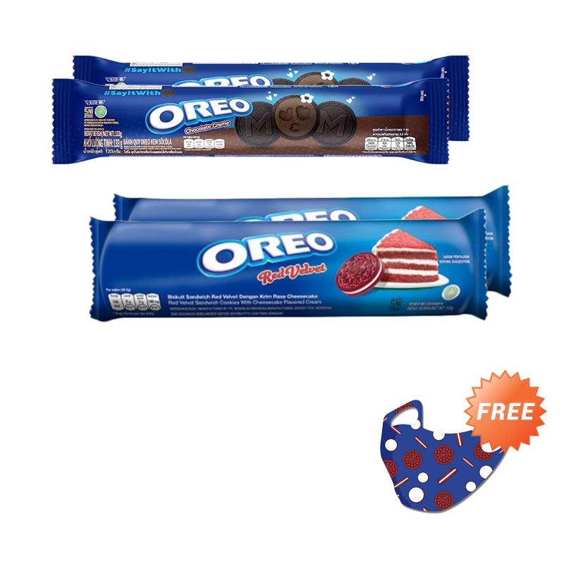 Paket Oreo Red Velvet Free Masker Terbaru September 2021 Harga Murah Kualitas Terjamin Blibli