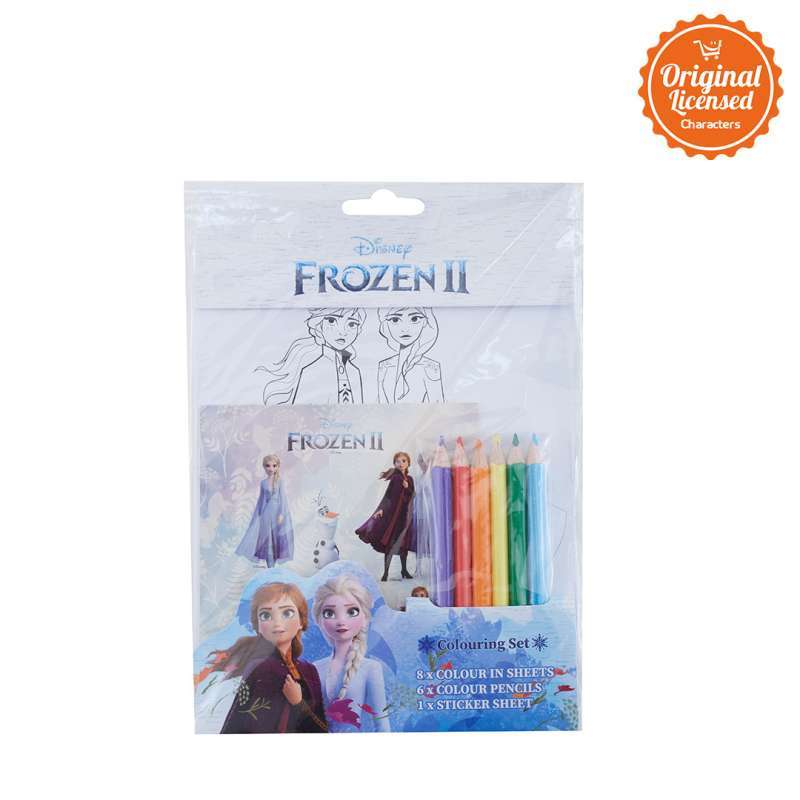 Jual Character Land Disney Frozen Coloring Set Perlengkapan Menggambar Online April 2021 Blibli