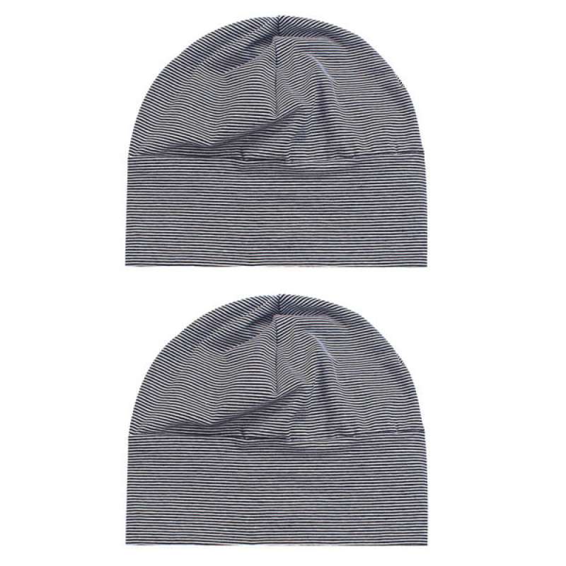2 Pcs Unisex Cotton Night   Sleep Patch Sleeping Head Hats 