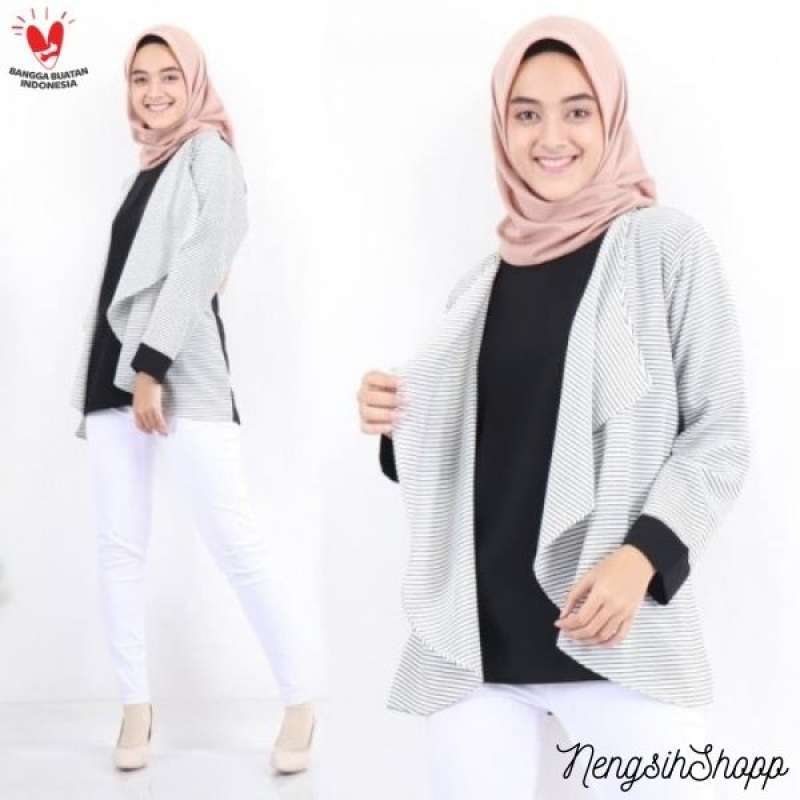 Jual Blouse Wanita Lengan Panjang Fashion Muslim Baju Atasan Wanita Terbaru Qiora Blouse Online April 2021 Blibli