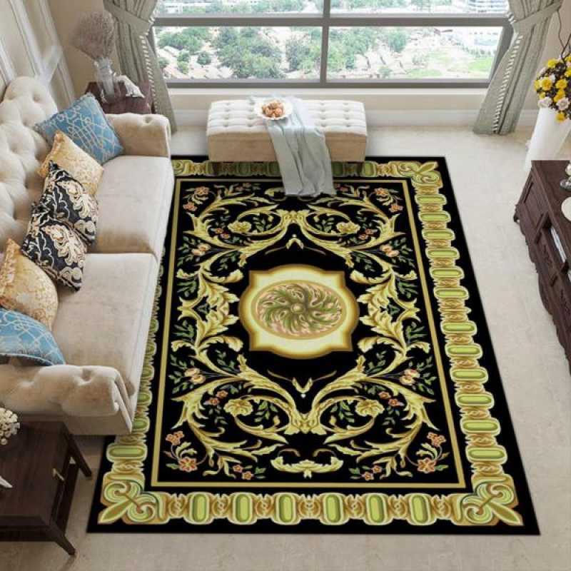 Jual 160x120cm Area Rug Printing Living Dining Room Bedroom Non Skid Floor Mat Online November 2020 Blibli Com