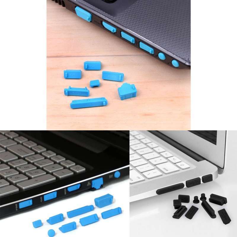 Jual Penutup Port Laptop Usb Anti Debu Dust Pc Komputer Set 13in1 Murah Online Desember 2020 Blibli