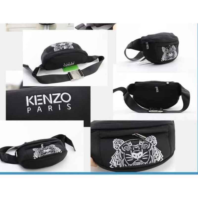 Jual Ccs Kenzo Waist Bag Tiger Bumbag Black In White Original 100 Online Januari 2021 Blibli