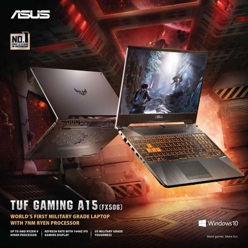 Jual Asus Tuf Fx506ih R565b6t Laptop Gaming Grey Metal Amd Ryzen 5 4600h 8gb 512gb Ssd Gtx1650 4gb 15 6 Fhd Win10home New Arrival Online November 2020 Blibli Com