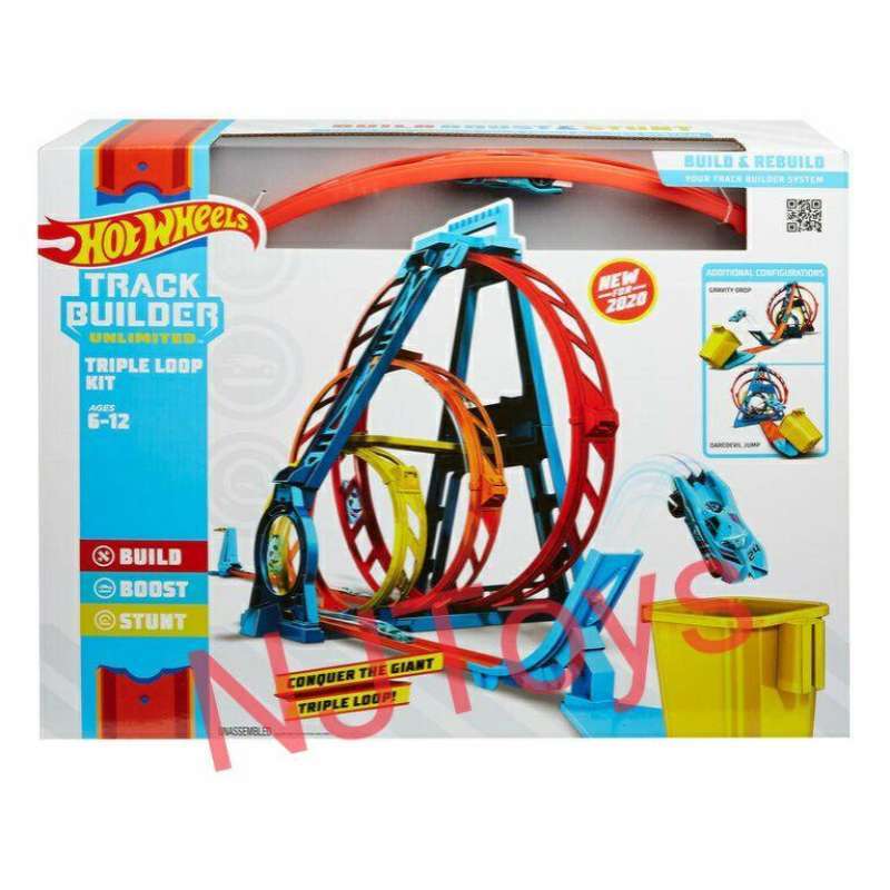 Promo Hot Wheels Unlimited Triple Loop 