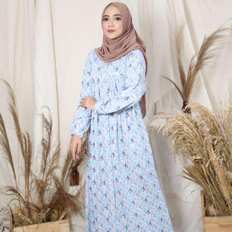 Jual Rilley Halima Baju Gamis Home Dress Katun Rayon Twill Premium Busui Busana Fashion Muslim Wanita Murah Juni 2021 Blibli