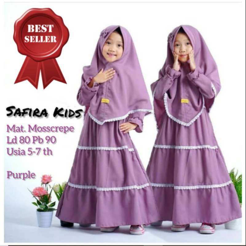 Jual Baju Muslim Gamis Anak Perempuan Syari Murah Mei 2021 Blibli