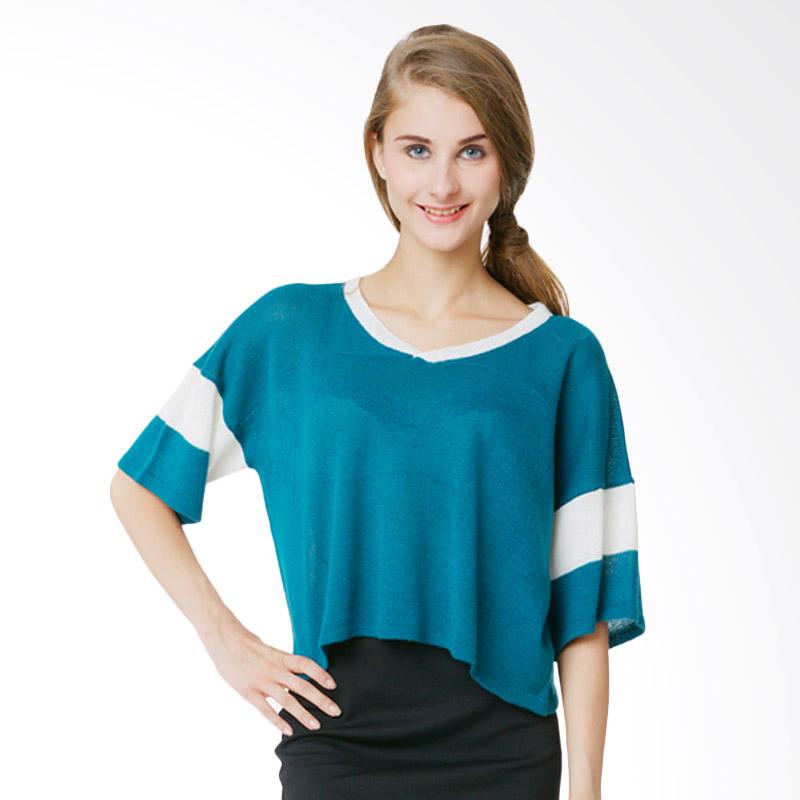 Colorbox SWK-304-C402-15 Sweater Wanita - Turquoise