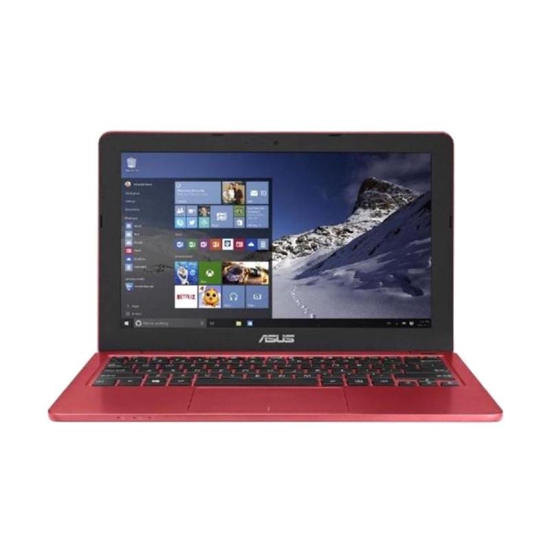 Asus E202SA-FD114D Notebook - Red [11-N3060-2GB-500GB-Dos]