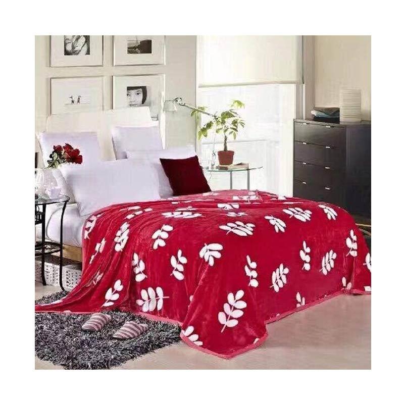 Polos Flanel Coklat Muda 160x200cm. Source · Home-Klik Berdaun Selimut .