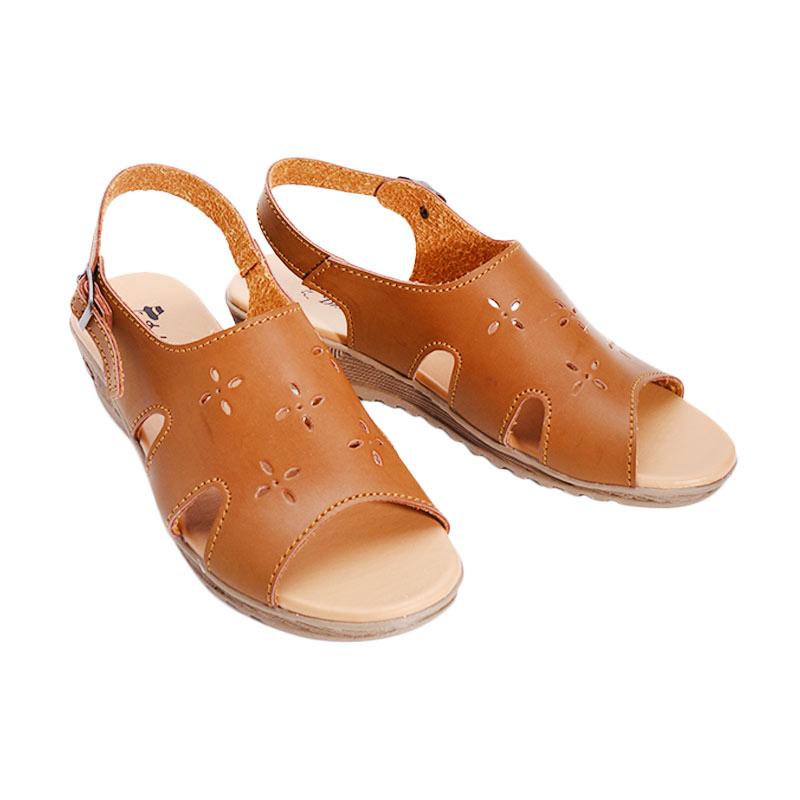Dr Kevin 26107 Leather Sandals - Brown