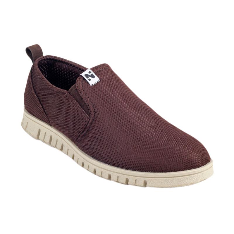 Navara Zelig Slip On Shoes - Brown