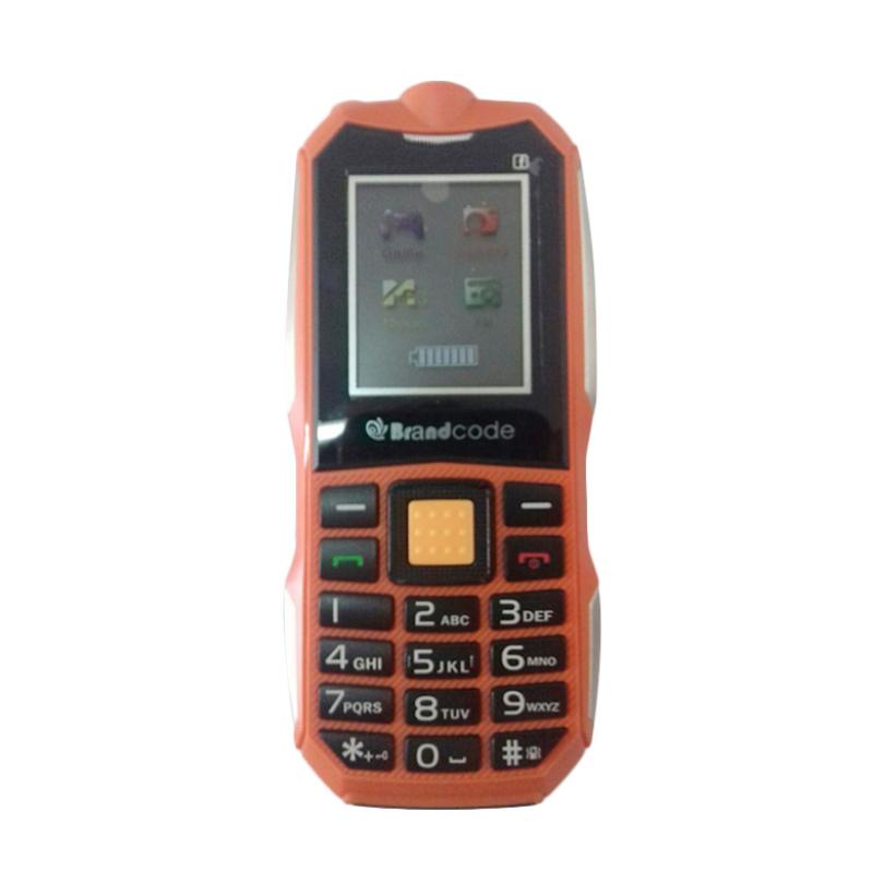 Brandcode Handphone with Powerbank - Orange [5000 mAh]