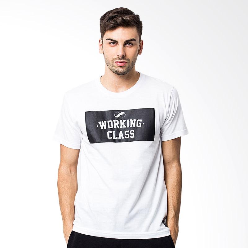 Komo Working Class T-Shirt - White Extra diskon 7% setiap hari Extra diskon 5% setiap hari Citibank – lebih hemat 10%
