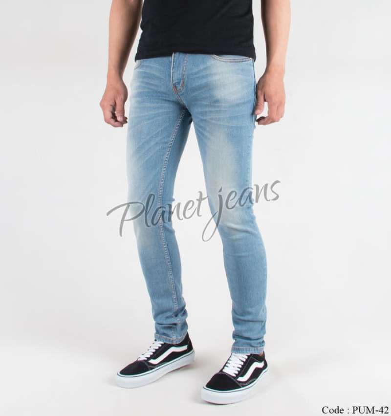 Promo Celana Jeans Skinny Panjang Dark 