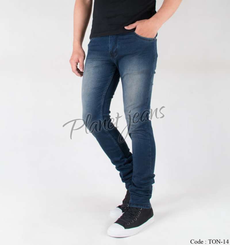 Promo Celana Jeans Skinny Panjang Blue 