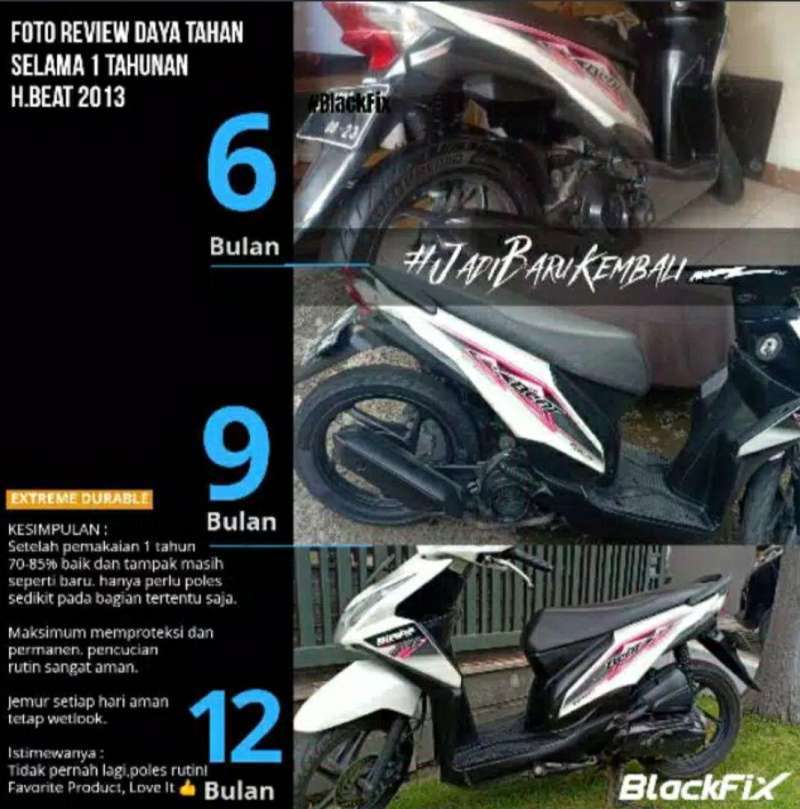 Jual BlackFix Penghitam Body Plastik Kendaraan [100 mL] di ...