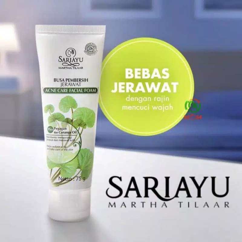 Sariayu acne care clearance facial foam