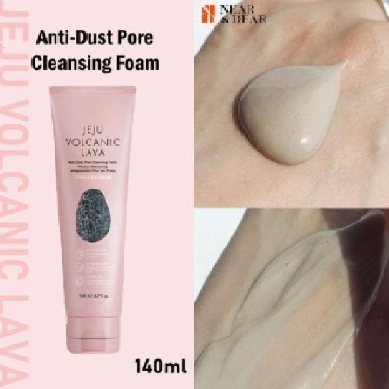 jeju volcanic lava anti dust pore cleansing foam